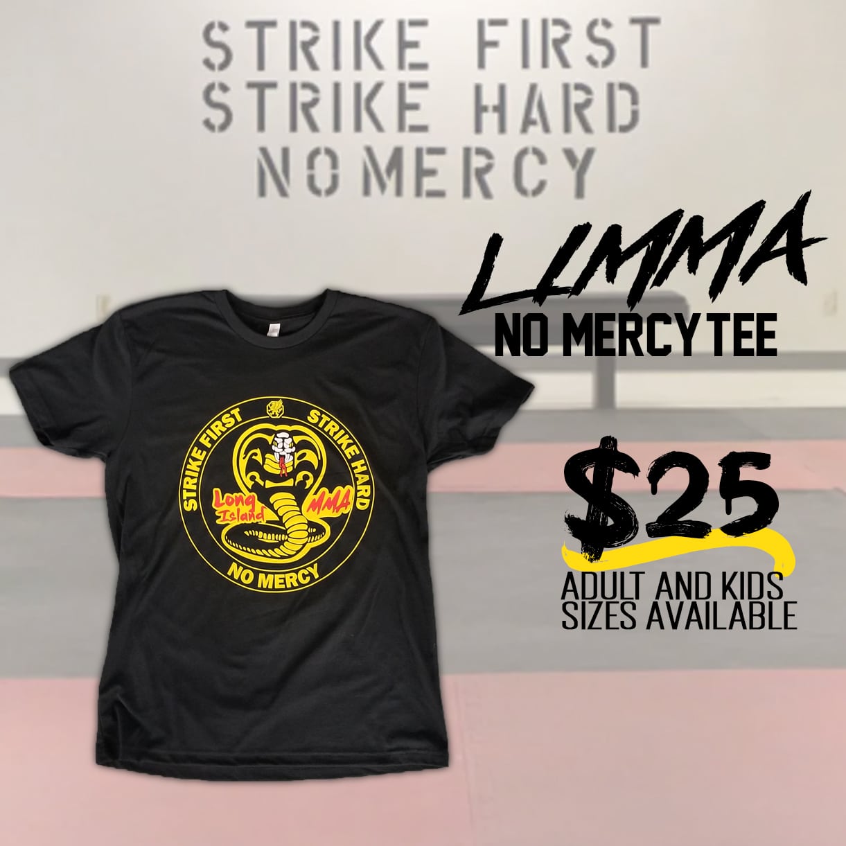 LIMMA No Mercy Tee now available at LIMMA Farmingdale Long Island