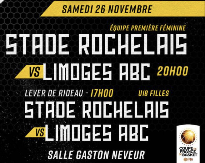 NF1 et U18 En Coupe de France samedi, attention à La Rochelle