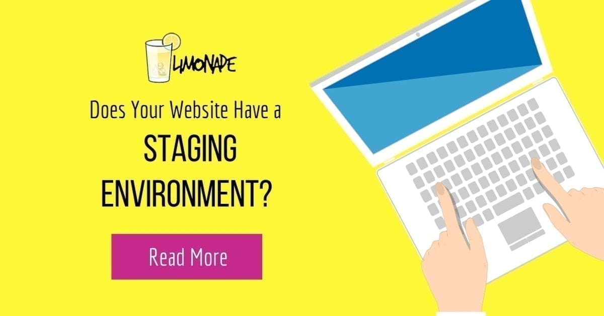 Does Your Wordpress site have a Staging Environment?