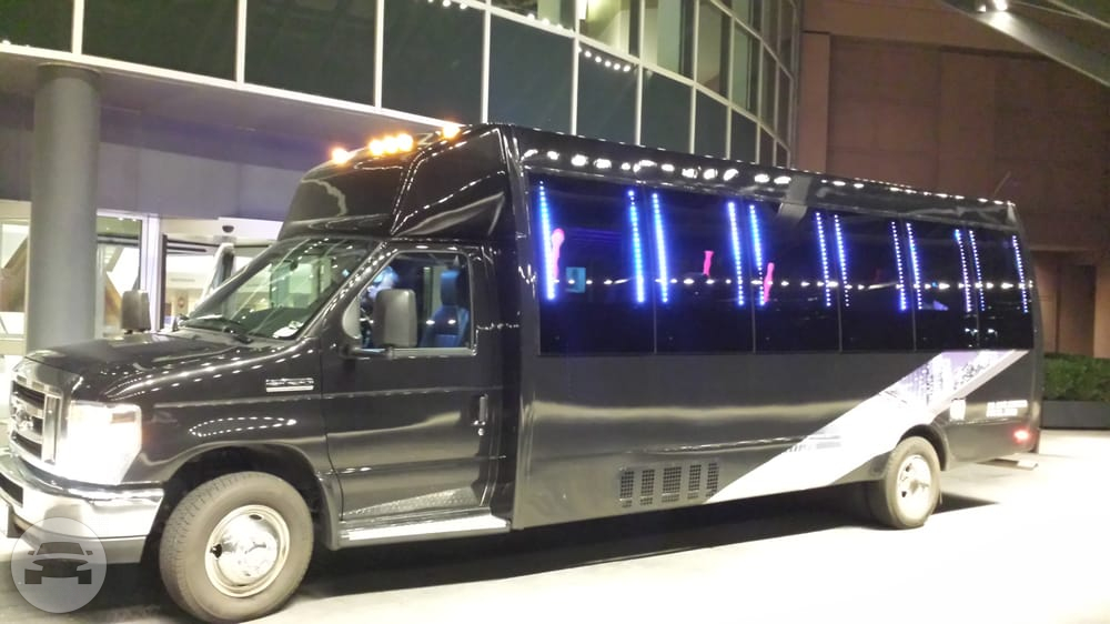 Limo Bus 20 Passenger A White Dove Limousine online reservation