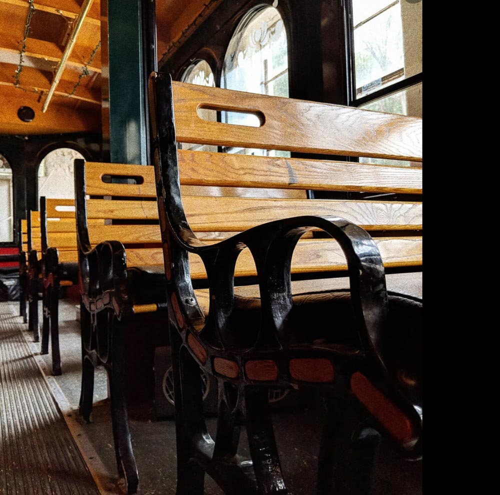 Vintage Trolley Rentals for Weddings, Tours, and Special Events