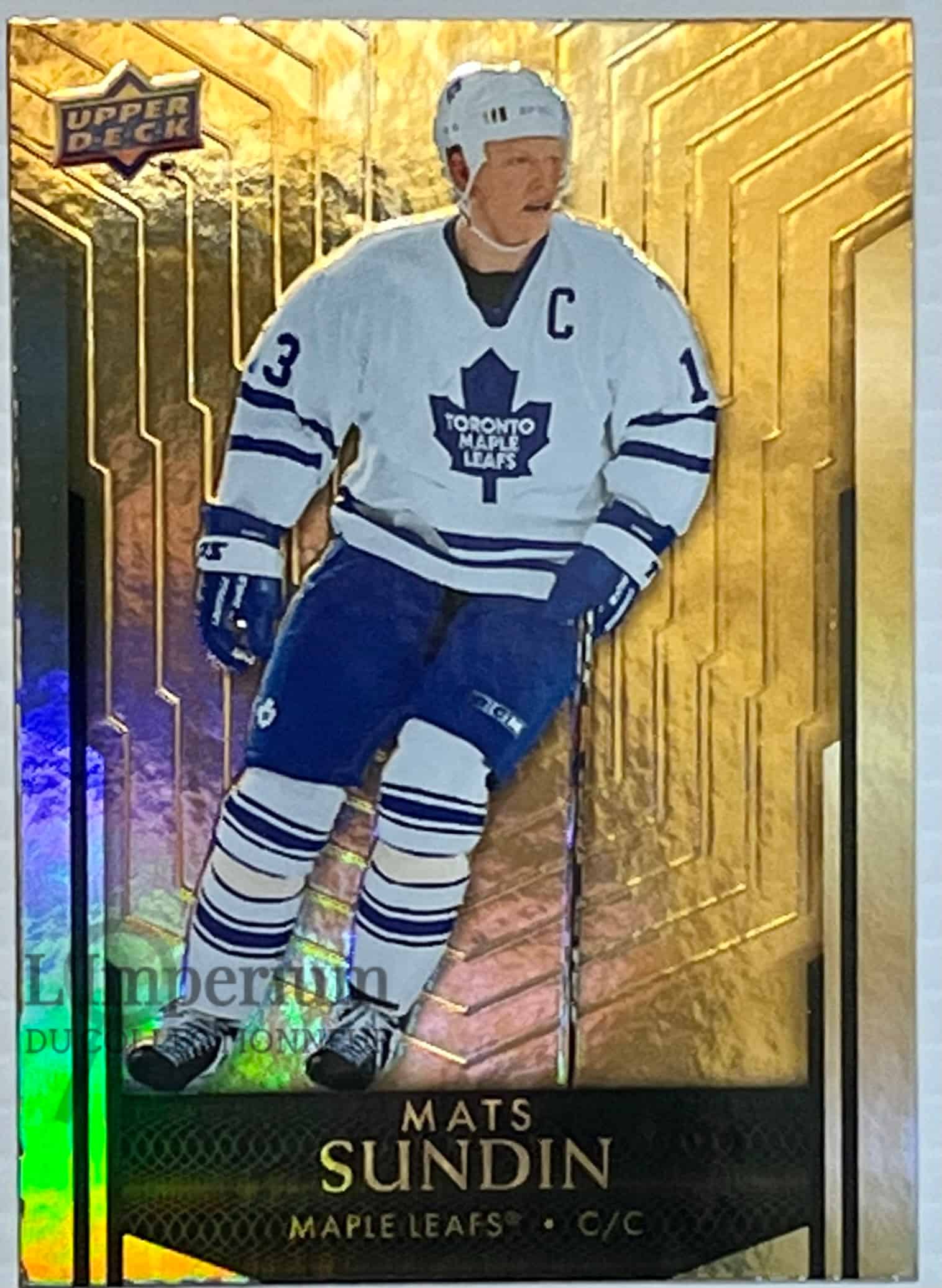 58 Mats Sundin 2023 Legends Hockey Card