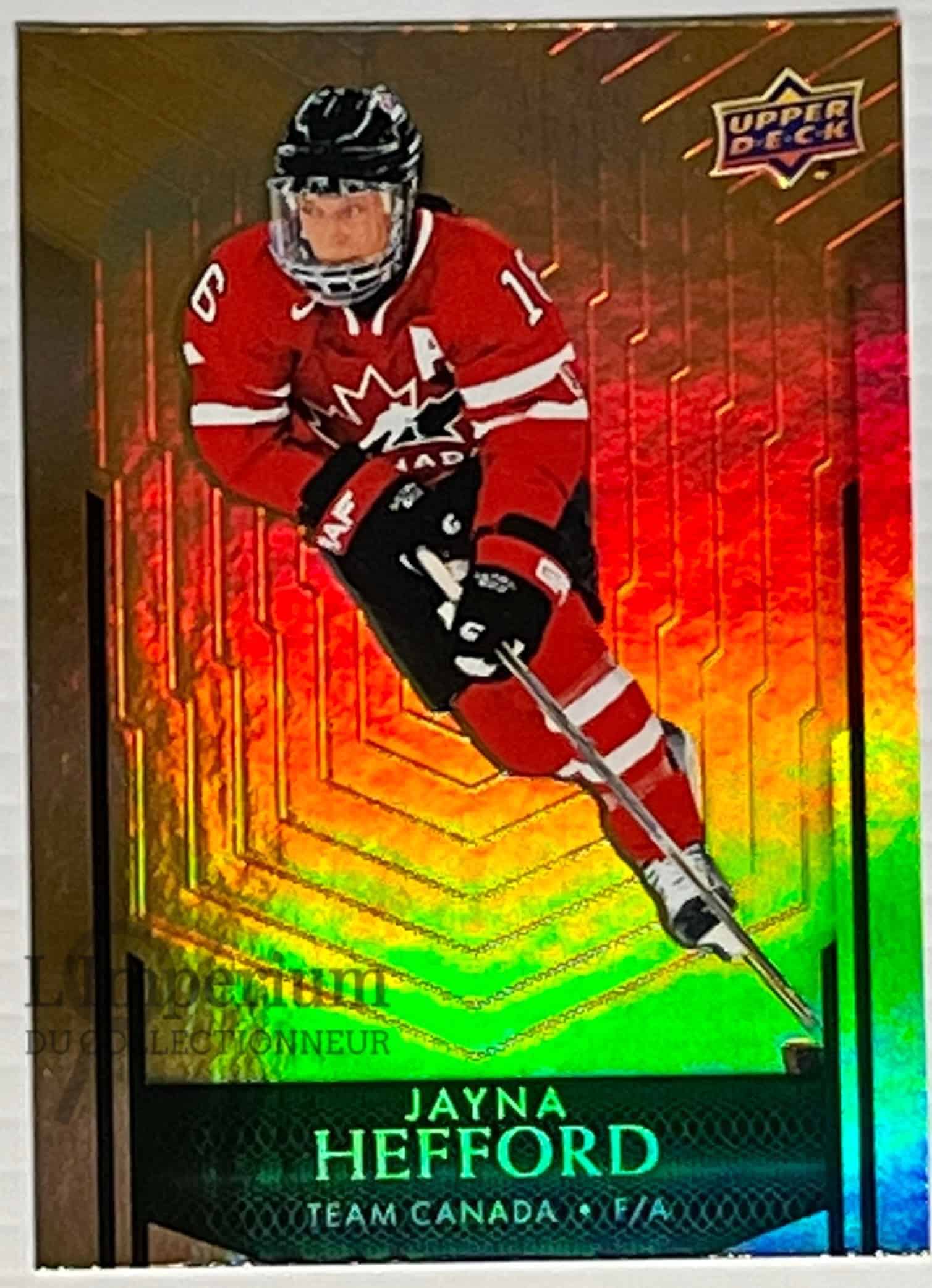 83 Jayna Hefford 2023 Legends Hockey Card