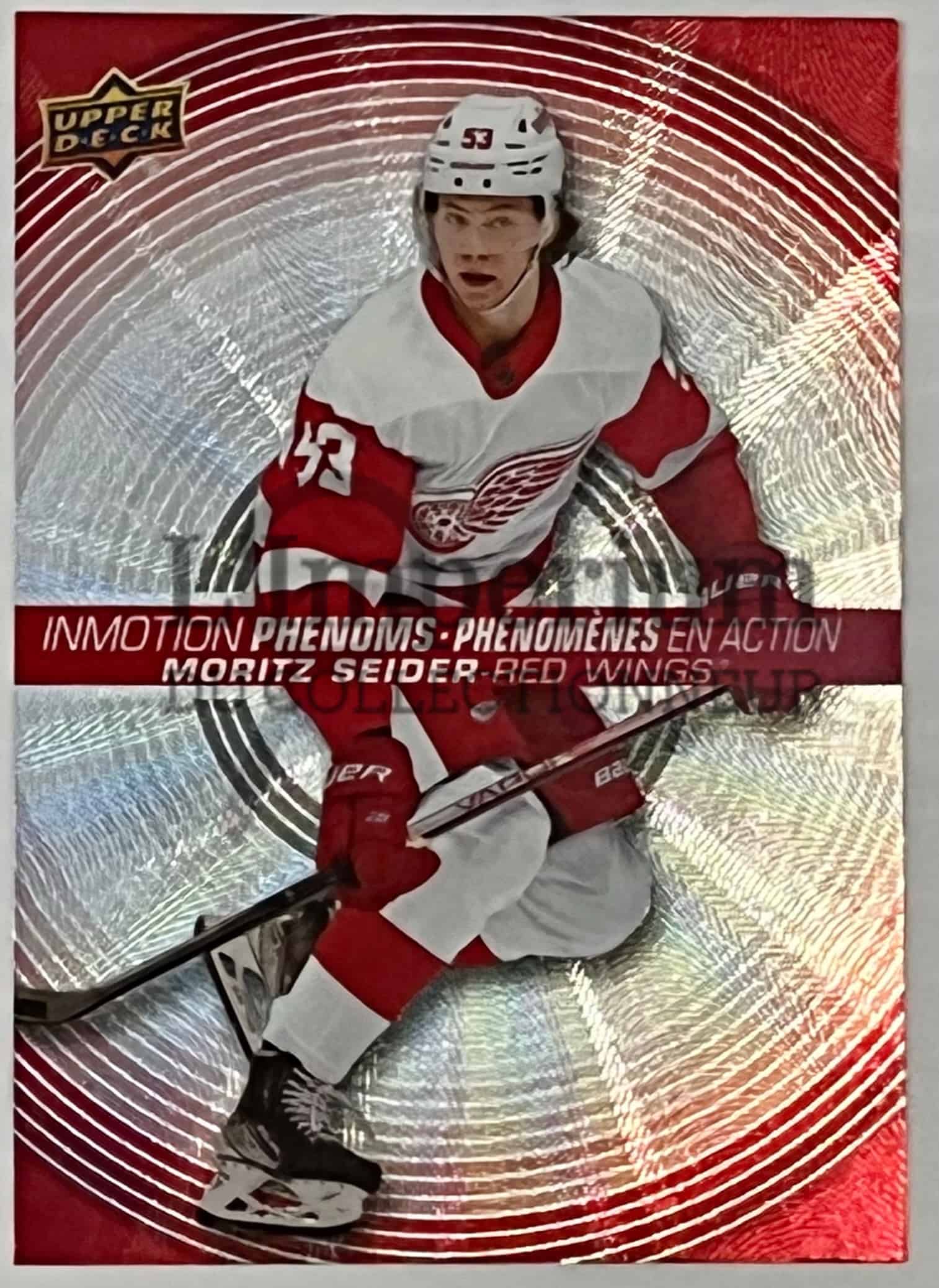20222023 Hockey Card PM7 Moritz Seider L'Imperium Du Collectionneur