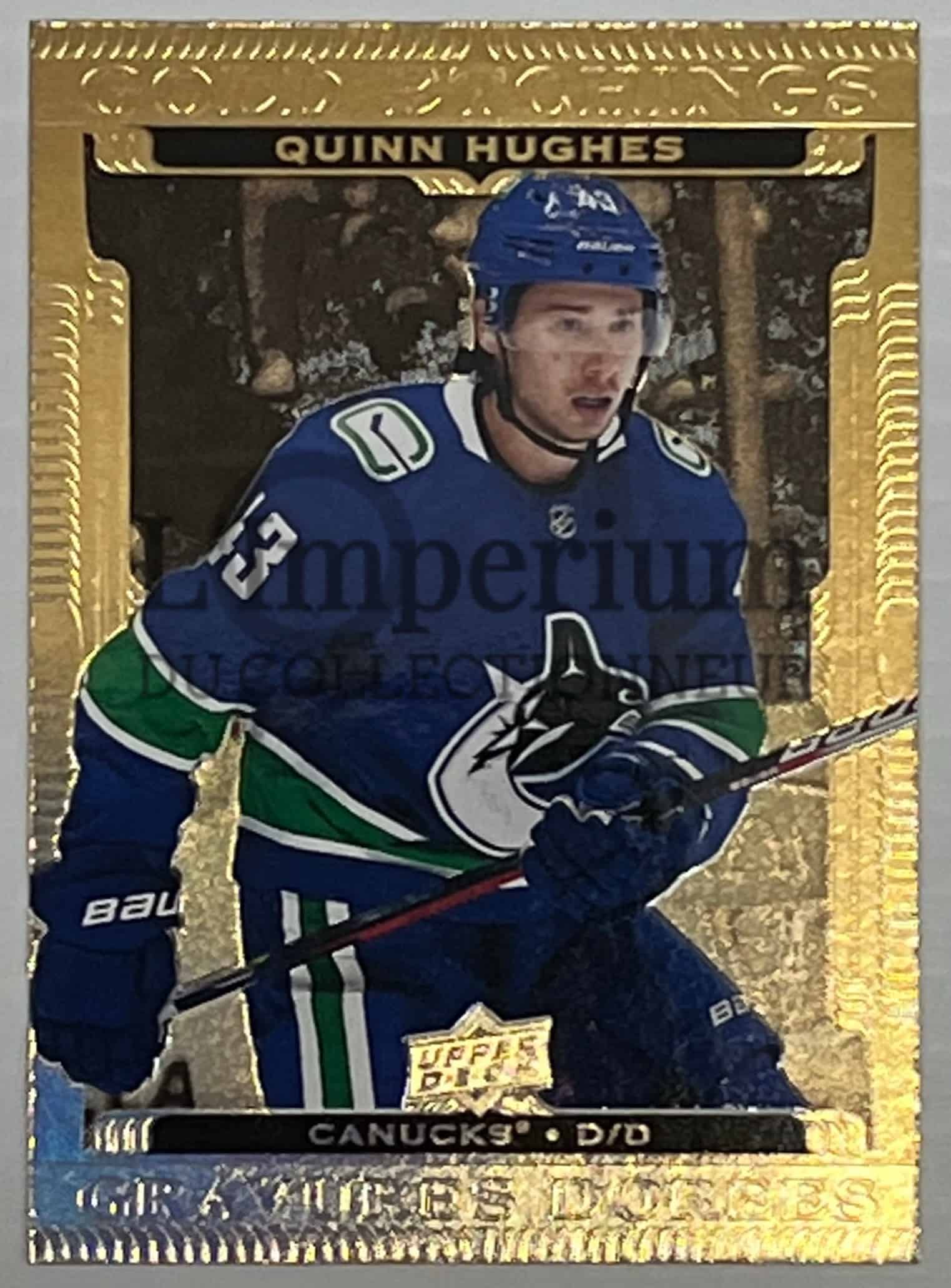 Complete Gold Etchings Series Tim Hortons Upper Deck Hockey Cards 20222023