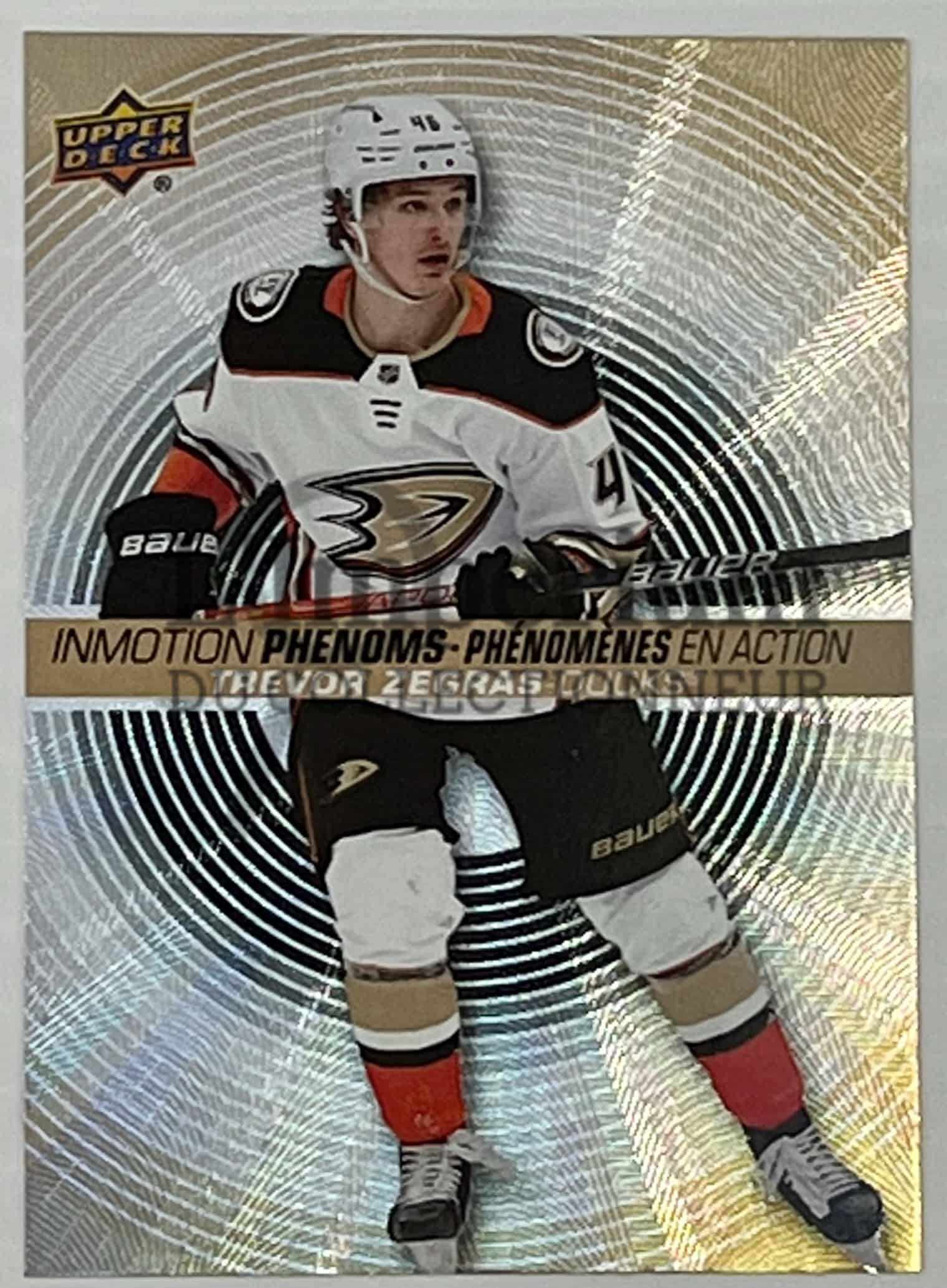 20222023 Hockey Card PM6 Trevor Zegras L'Imperium Du Collectionneur