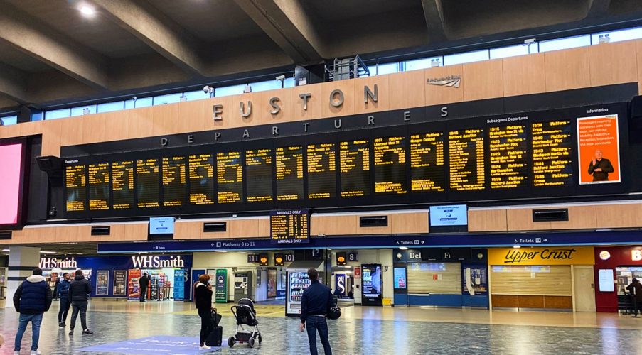Deaf News London Euston first UK station with BSL