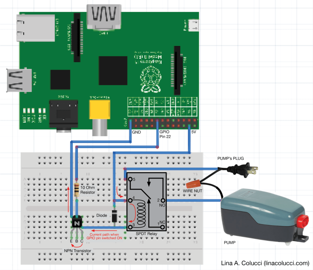 Power supply cable fritzing sbpase