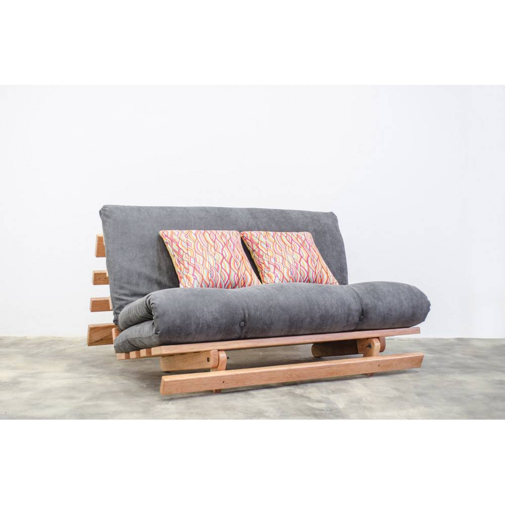 SOFÁ FUTON Color de madera Textura Madera Natural Color de tela Durango