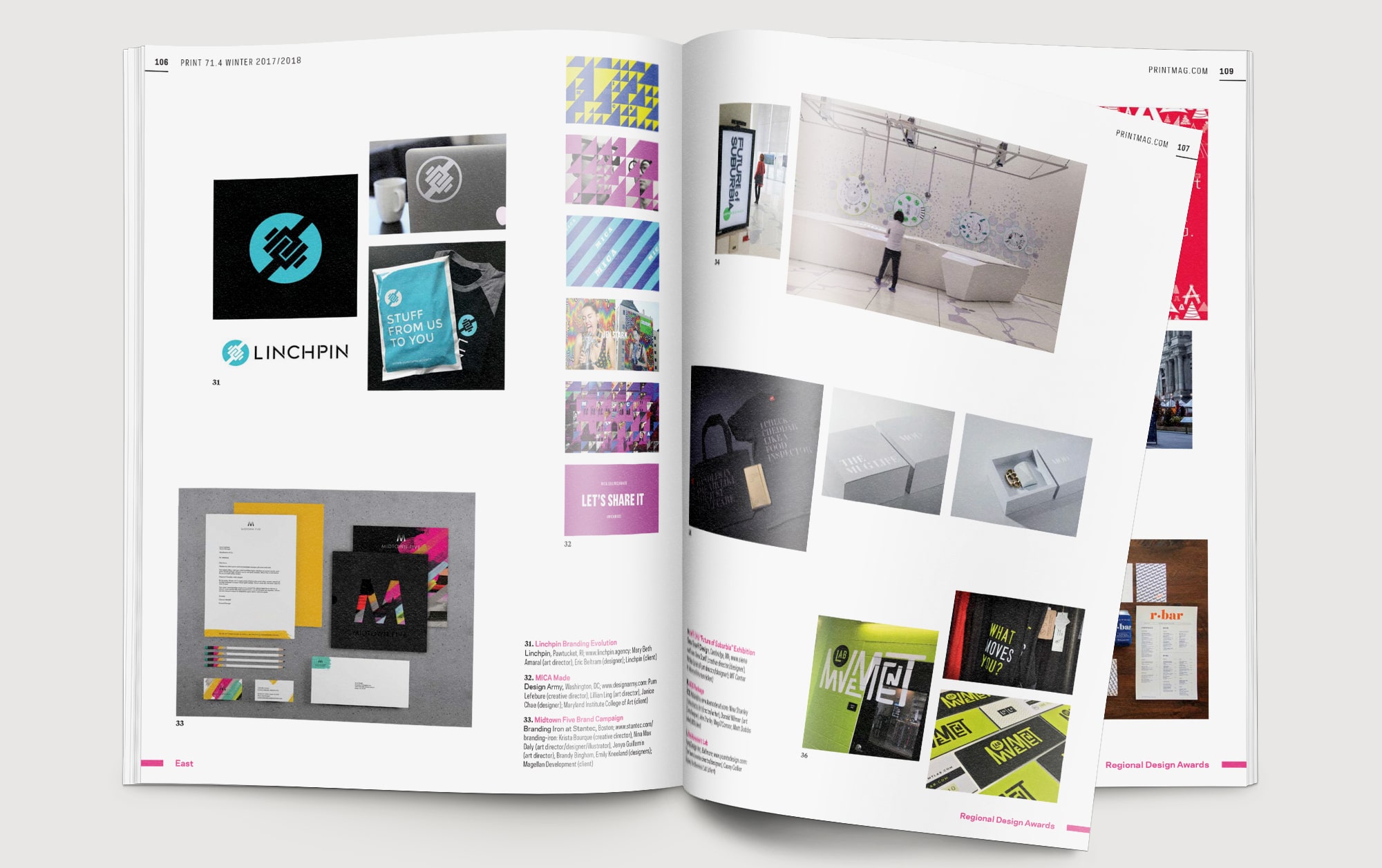 PRINT Magazine Regional Design Annual Winner Linchpin