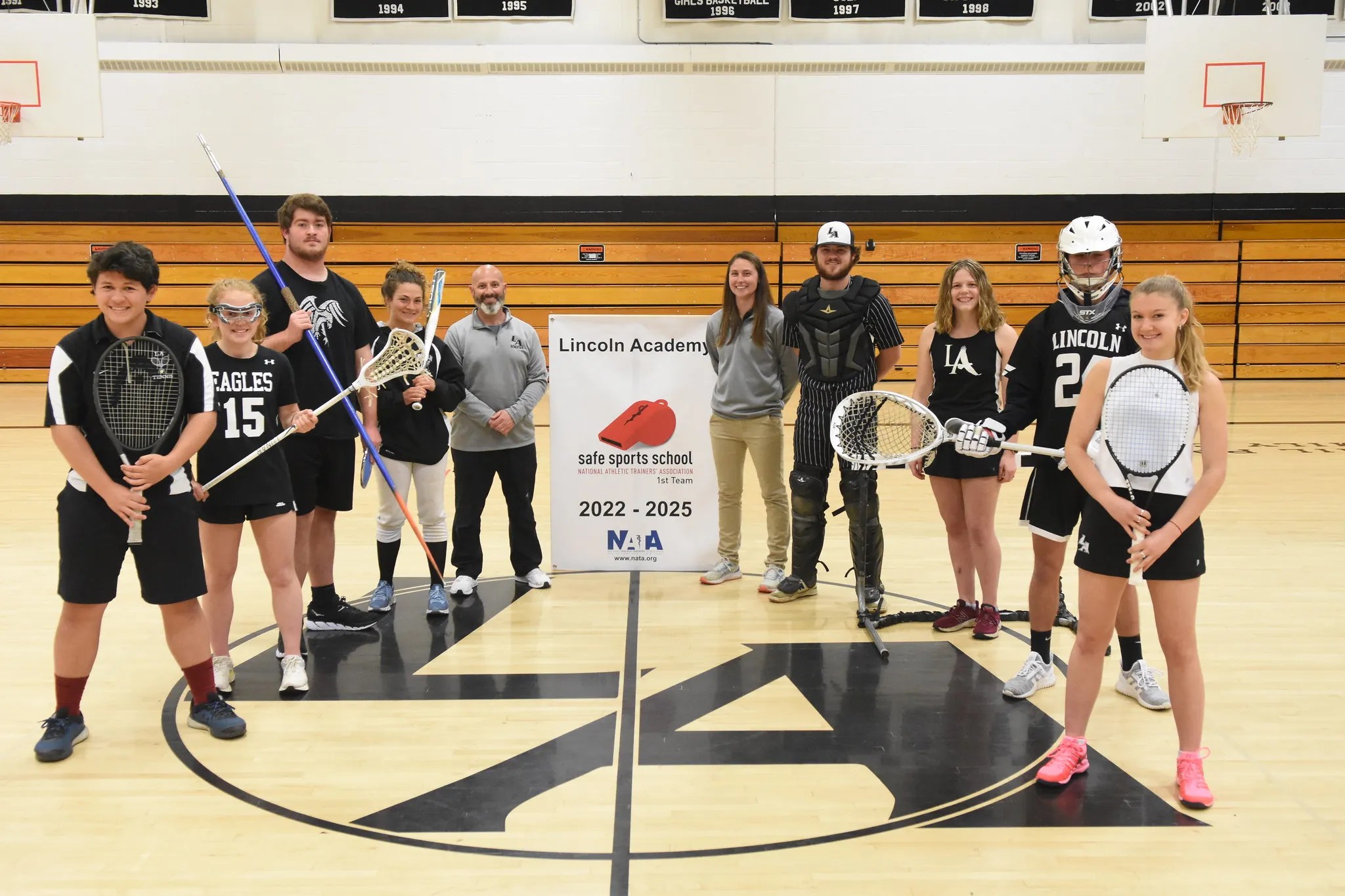 LA Receives National Athletic Trainers’ Association Safe Sports School Award Lincoln Academy