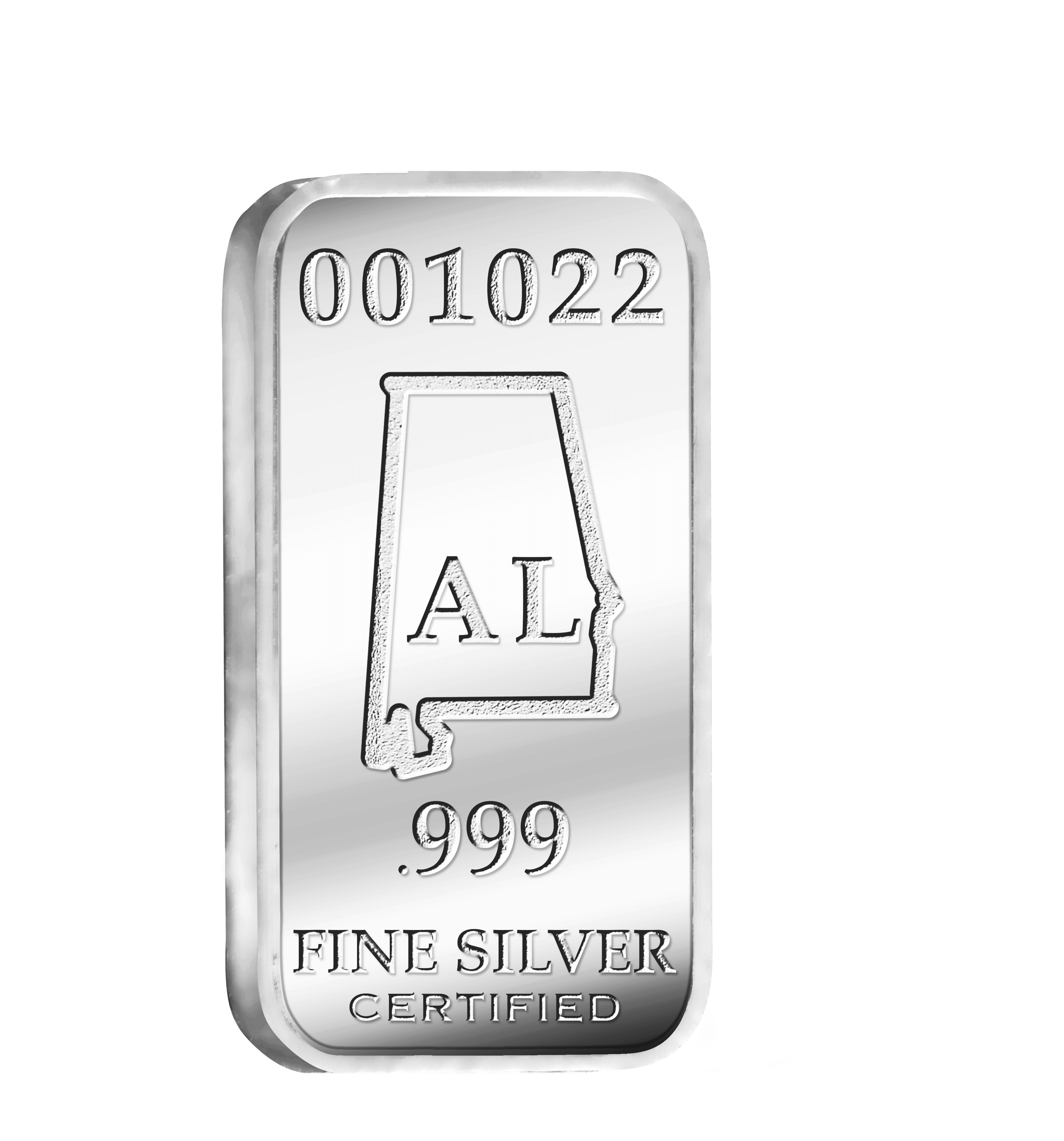 State Silver Bars Lincoln Treasury