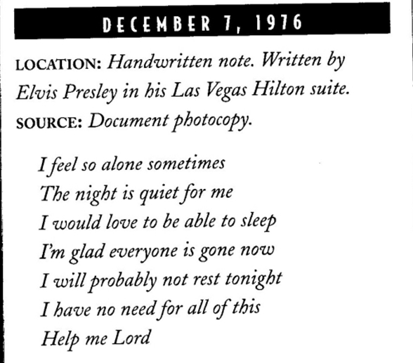 Wayne Newton’s song “The Letter” was inspired by a note written by
