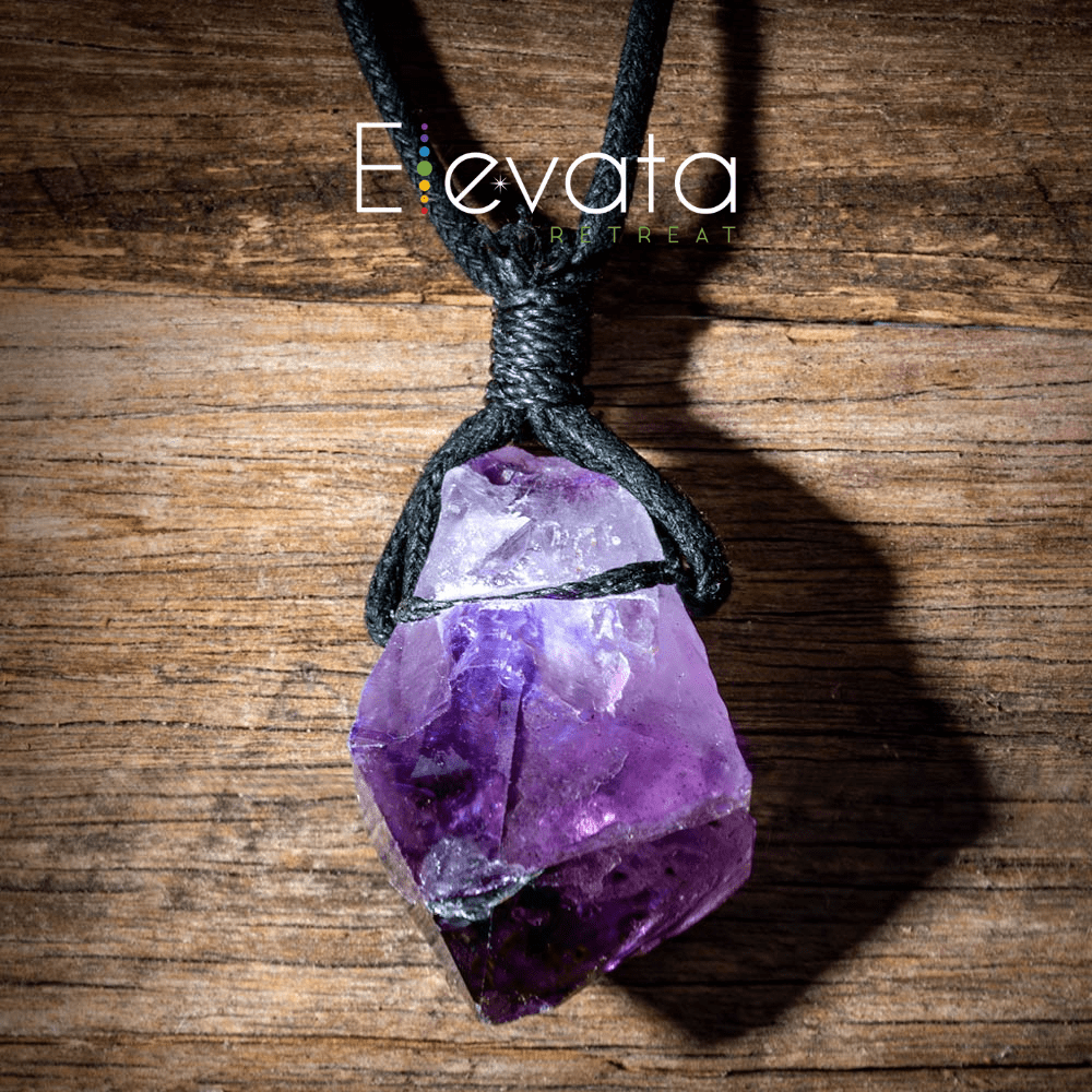 Amethyst Crystal Necklace LindPark Creations Naturals