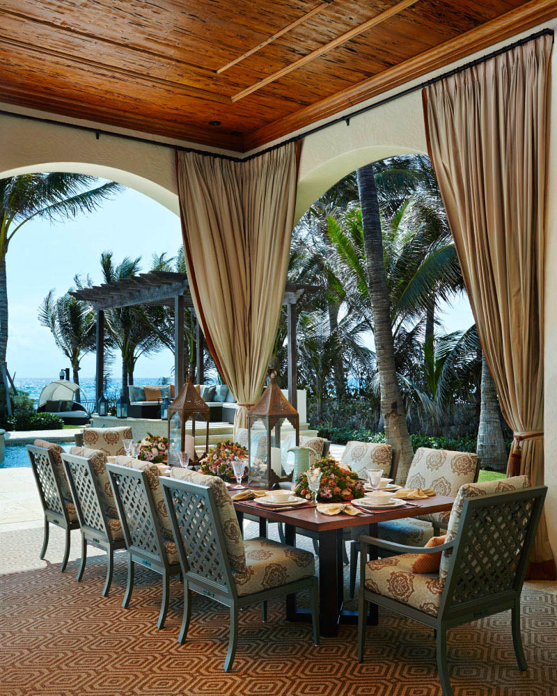 Manalapan Estate Linda Ruderman Interiors Boca Raton, Florida