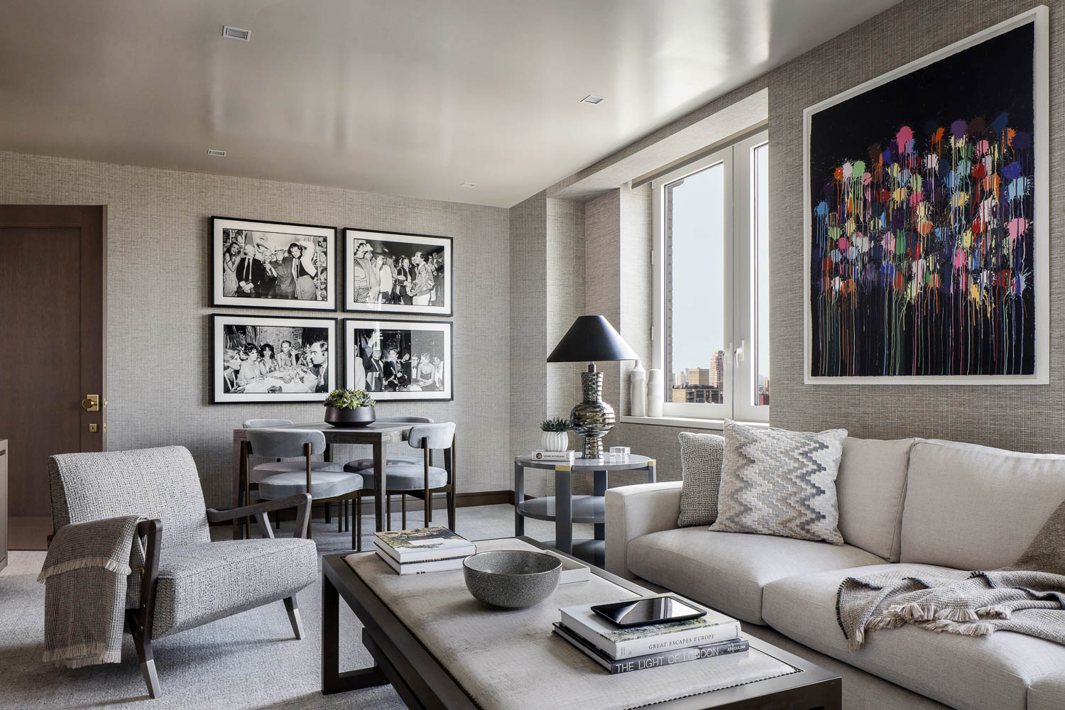 Upper East Side Duplex Linda Ruderman Interiors Boca Raton, Florida