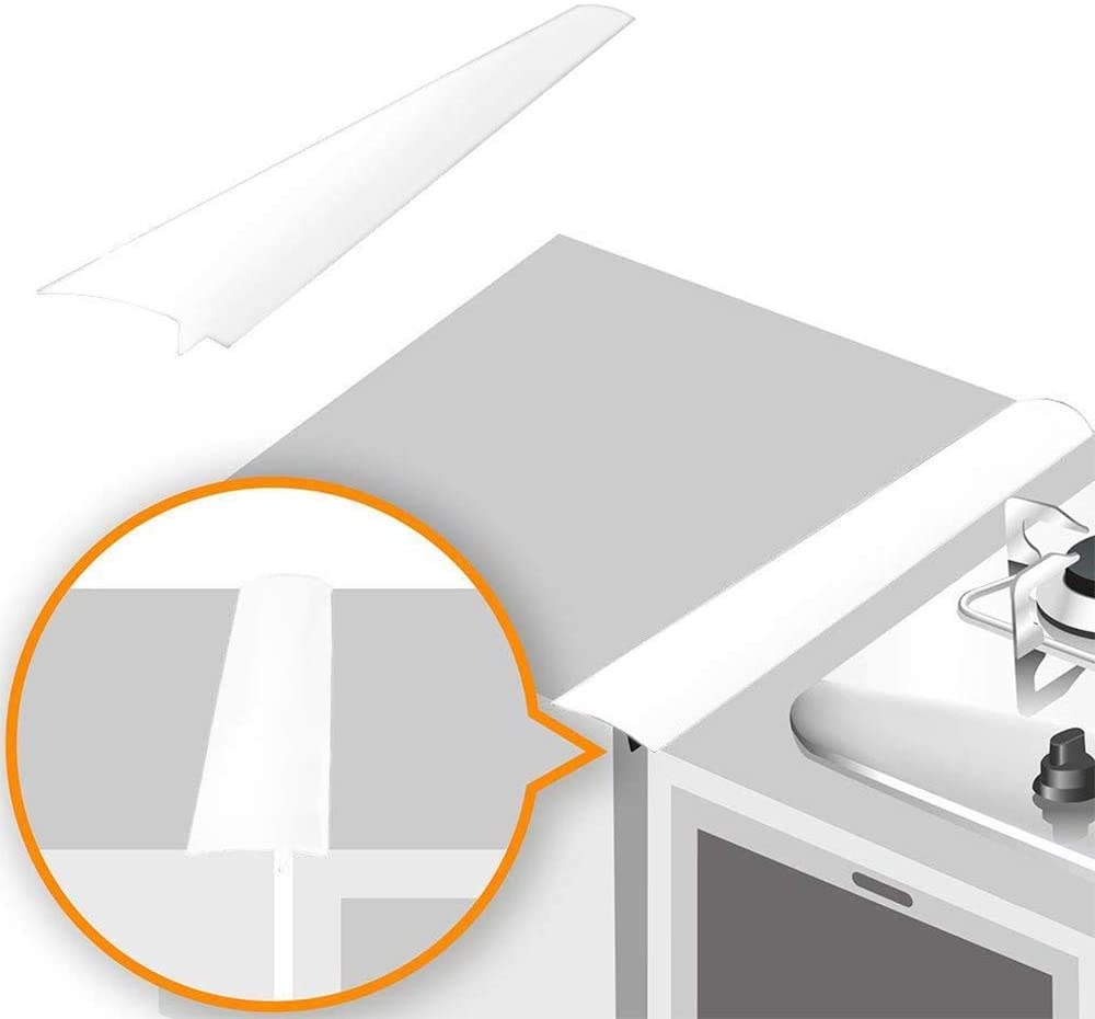 Stove Counter Gap Covers (White, 25 Inches) Linda’s Essentials