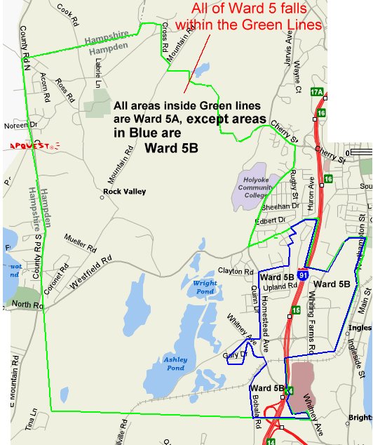 Holyoke Ward 5 Maps