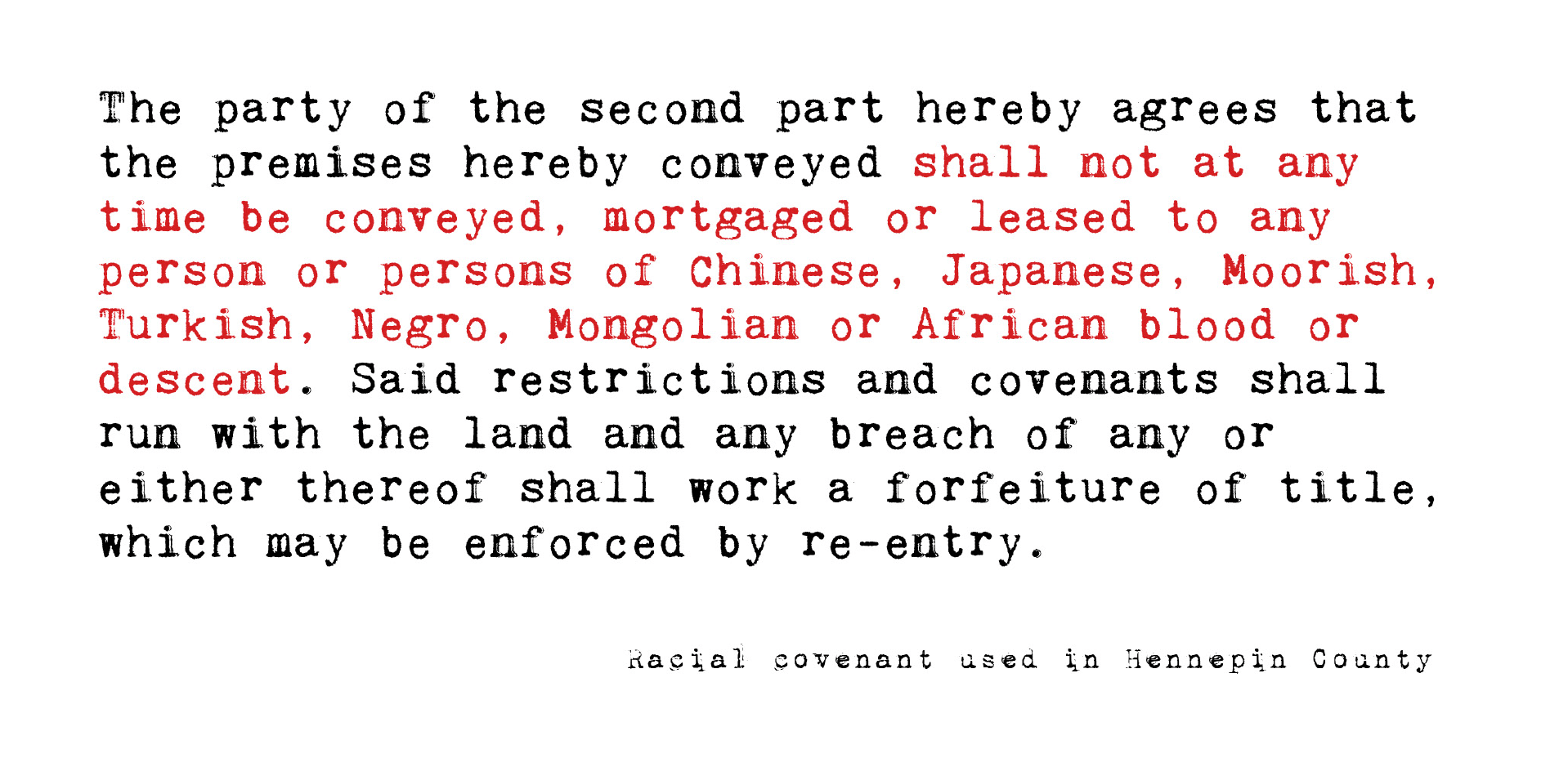 Tracing the History of Real Estate Covenants in Minneapolis