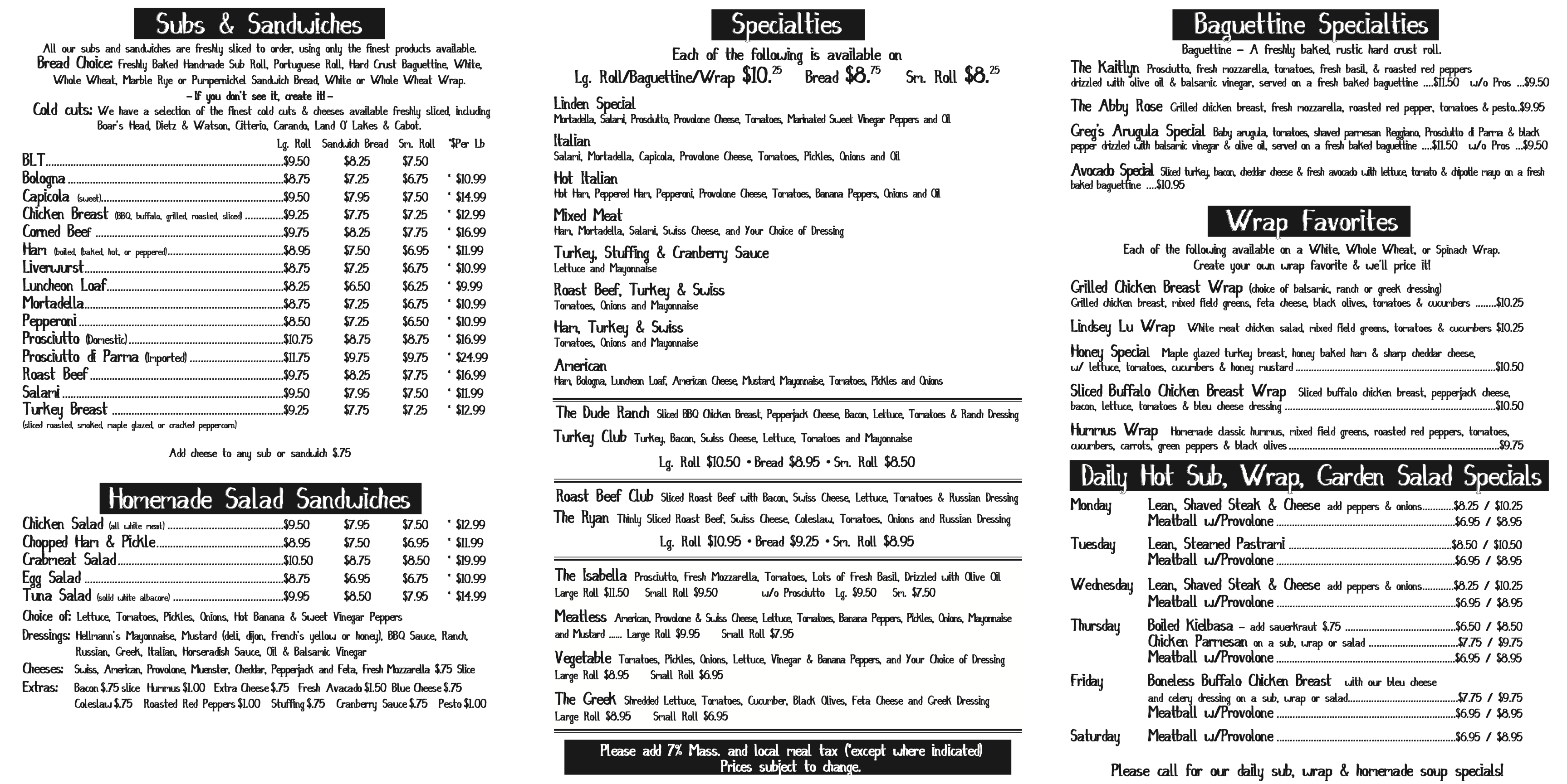 The House Linden Nj Menu at Sarah Allen blog