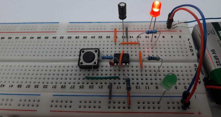 Electronic Coin Toss Using 555 Timer | Lindevs