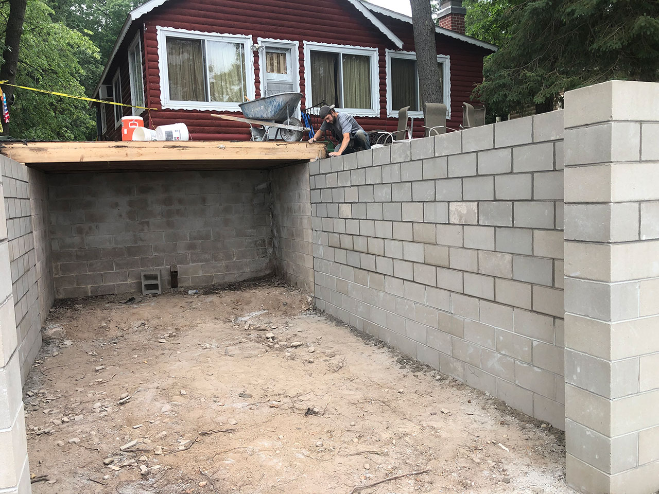 Lind Masonry Foundation Work Brainerd, MN