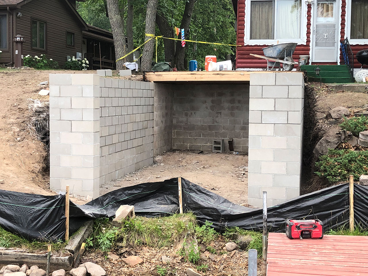 Lind Masonry Foundation Work Brainerd, MN