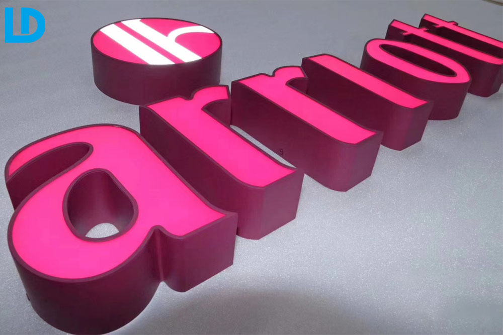 Individual Letter signs Led Aluminum Channel Letters