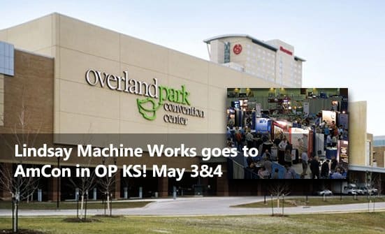 LINDSAY Goes to AmCon Design and Contract Manufacturing EXPO Overland