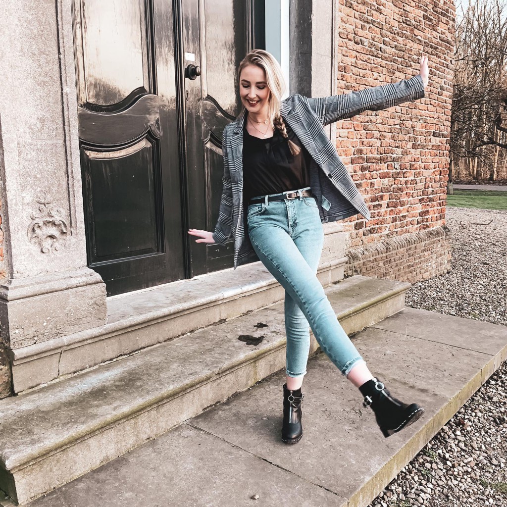 OOTD Pied de Poule Blazer