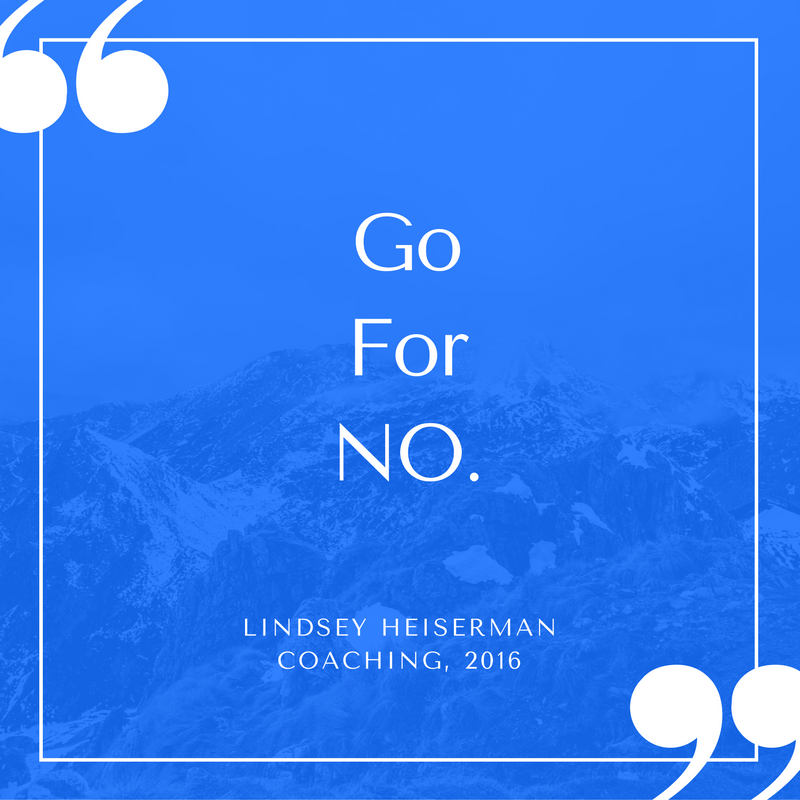 Confessions From A Personal Trainer Let's Go for NO Lindsey