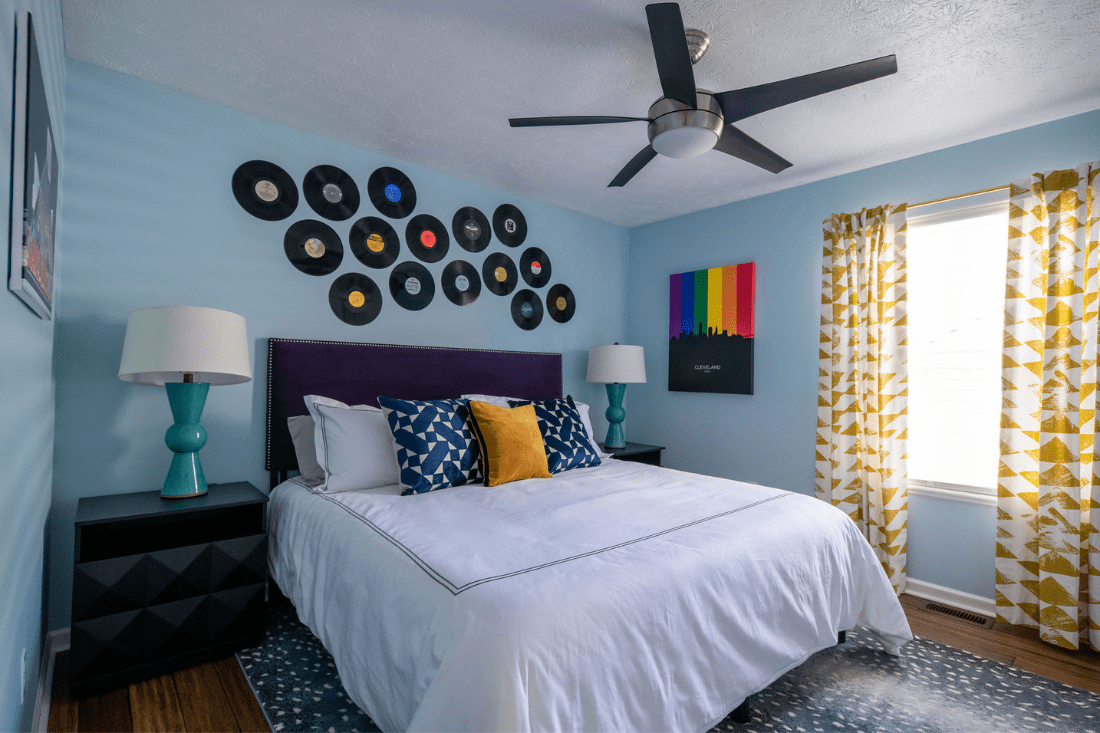 Cleveland Themed Vacation Rental Lindsey Putzier Design Studio