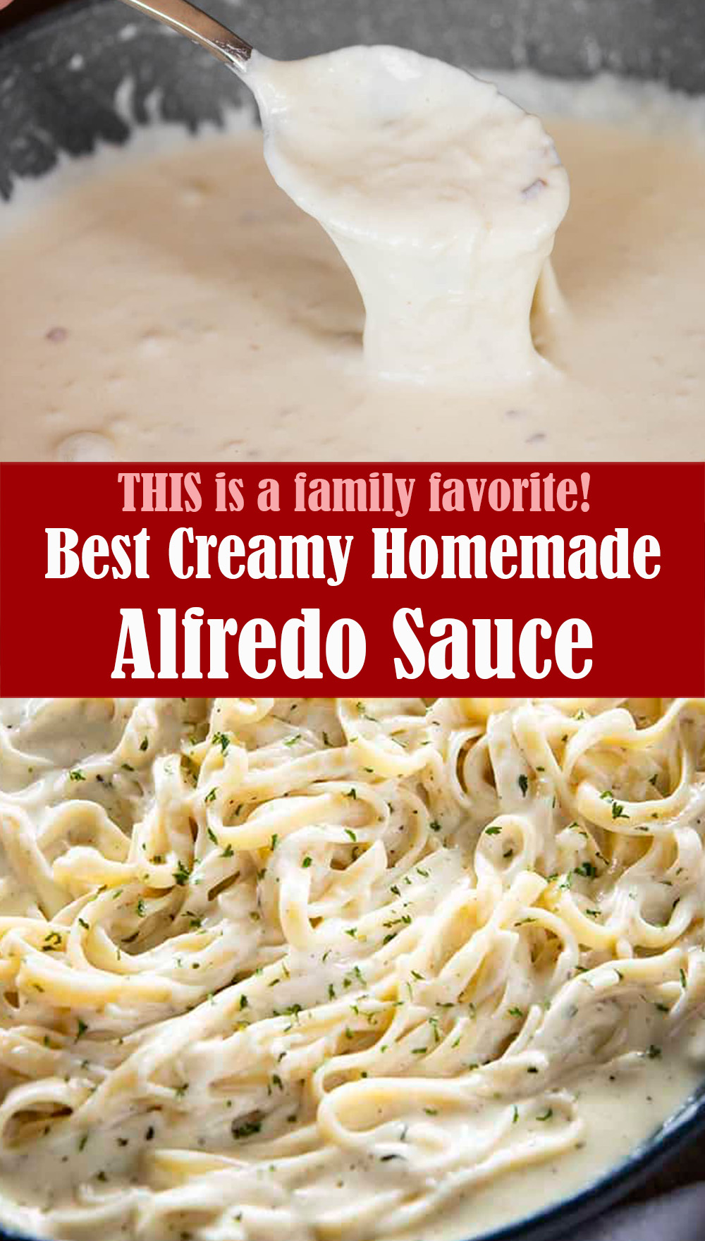 Best Creamy Homemade Alfredo Sauce Lindsy's Kitchen