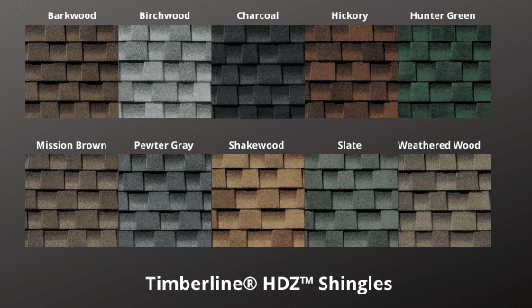 GAF Designer Shingle Styles & Colors Installed by Lindus