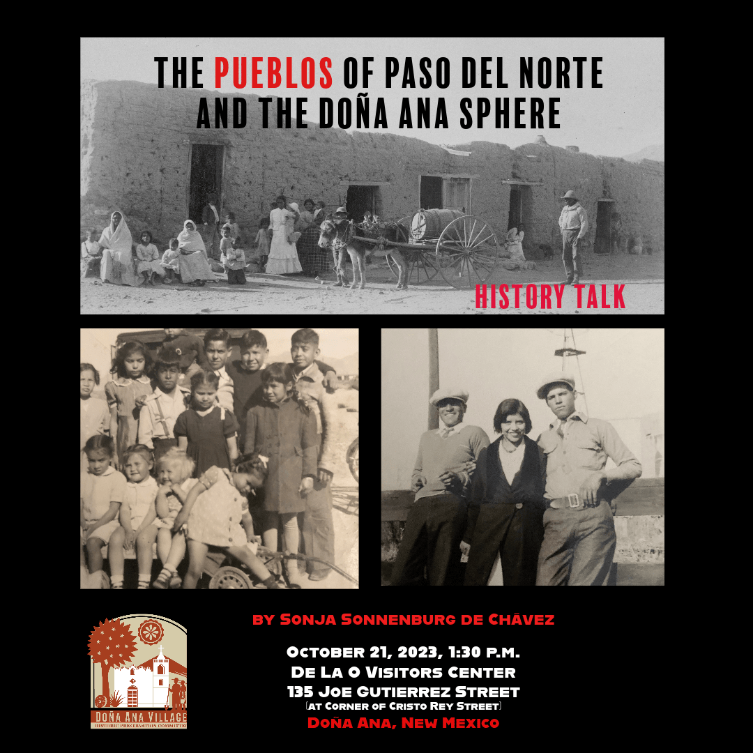 The Pueblos of Paso del Norte and the Doña Ana Sphere linealist