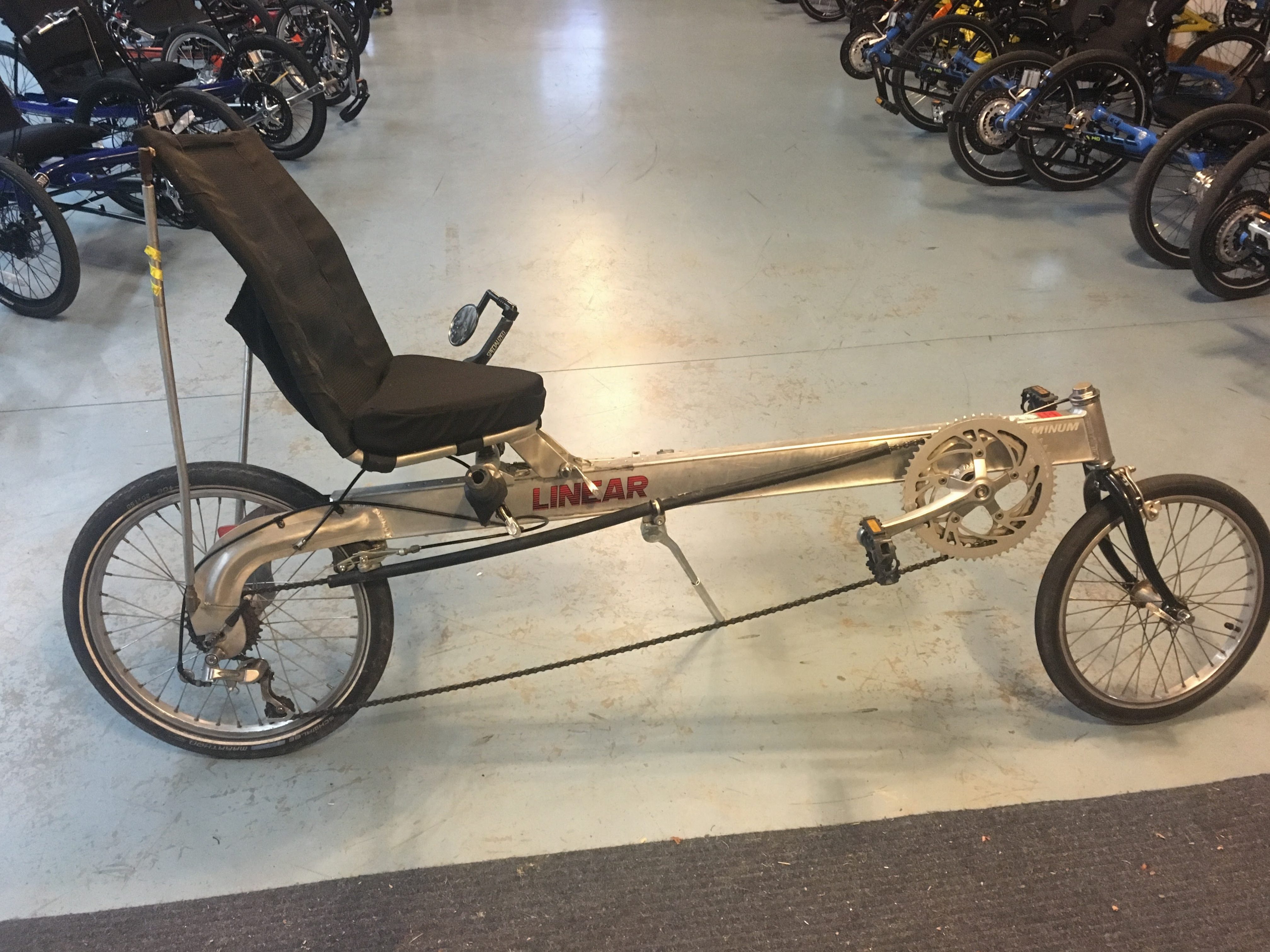 Linear Mach III Linear Recumbent Bikes