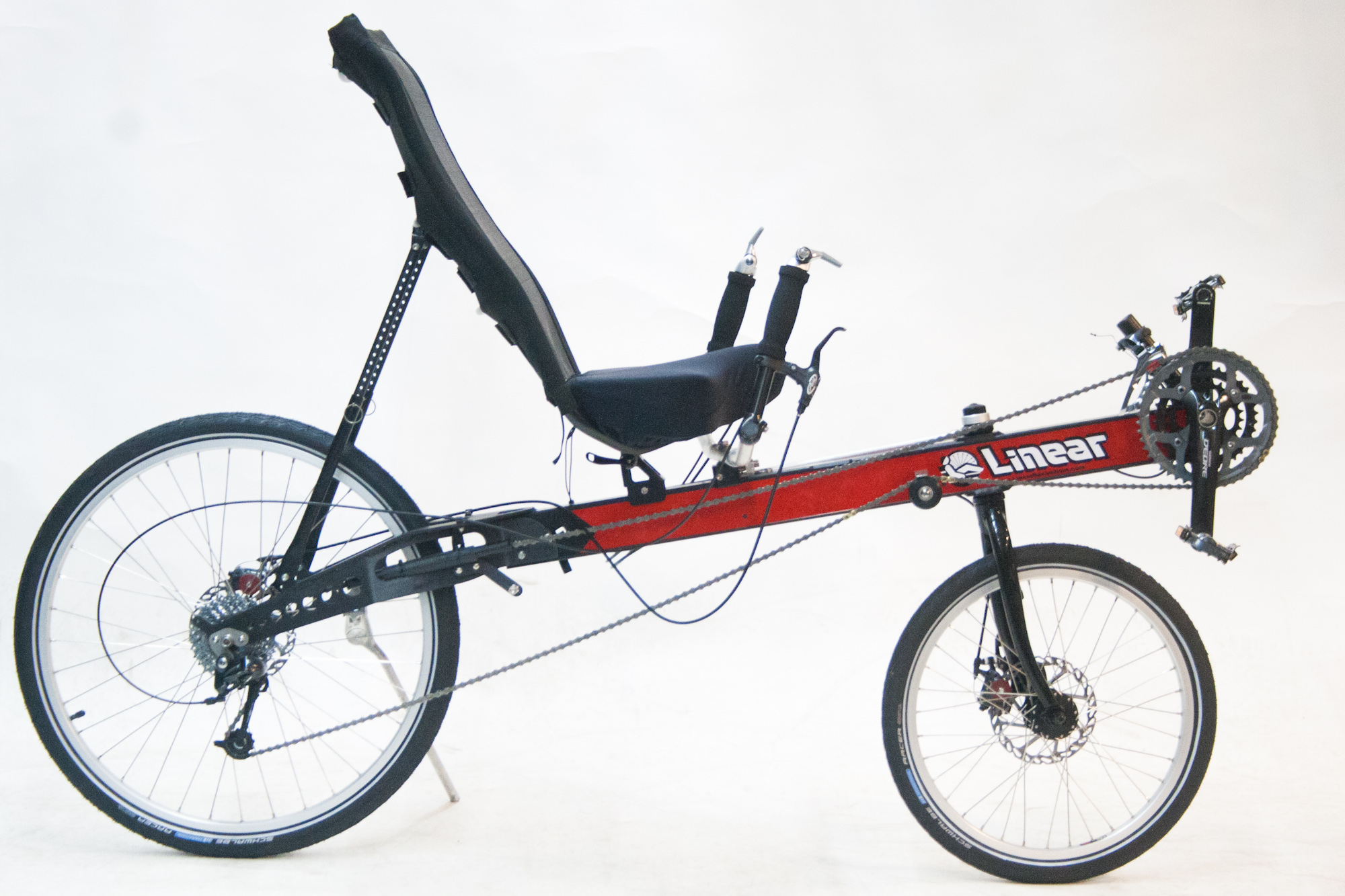 Folding Roadster Linear Recumbent Bikes