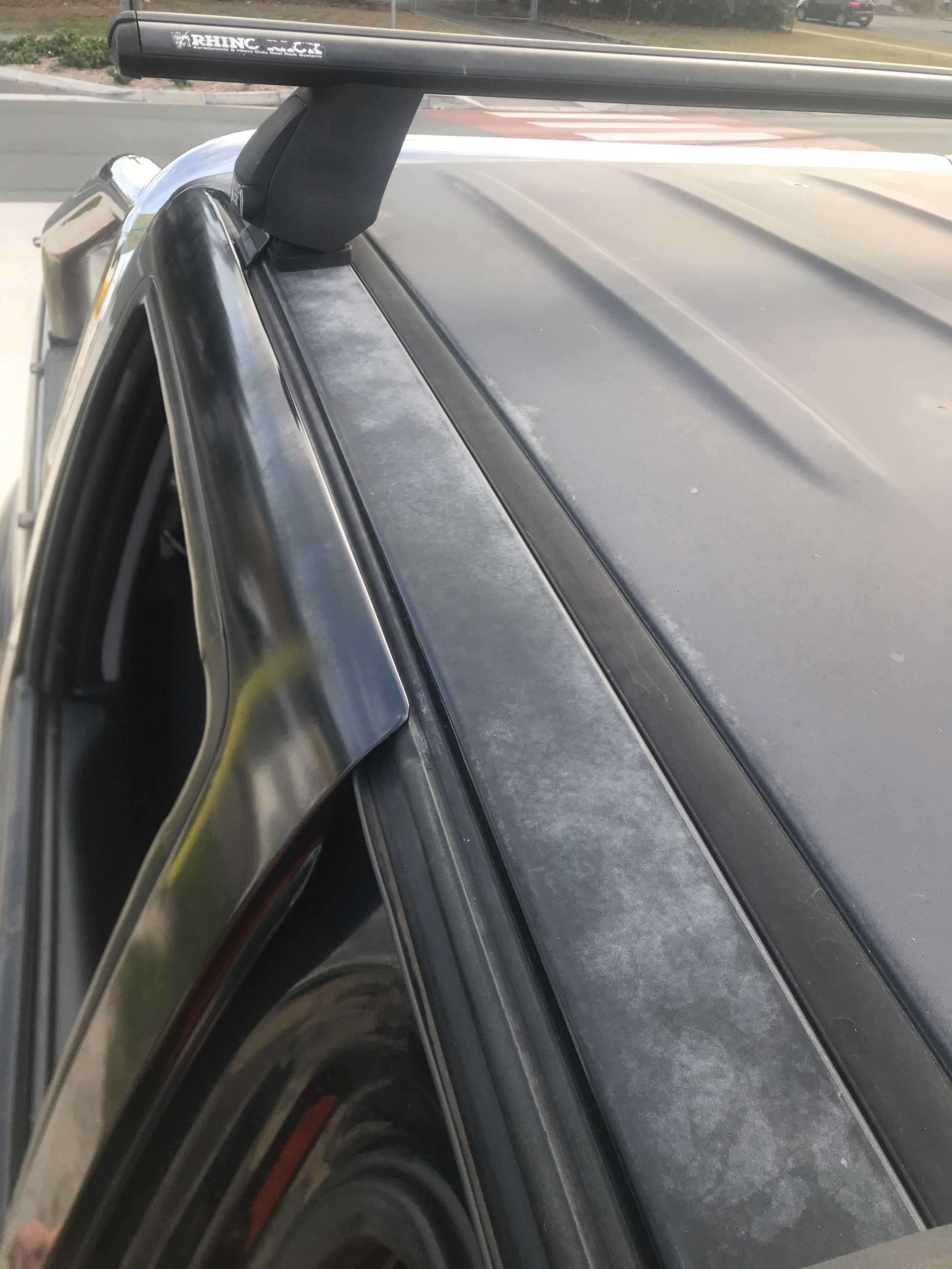 Sun Damaged car and Roofs Brisbane Vinyl Wrapping