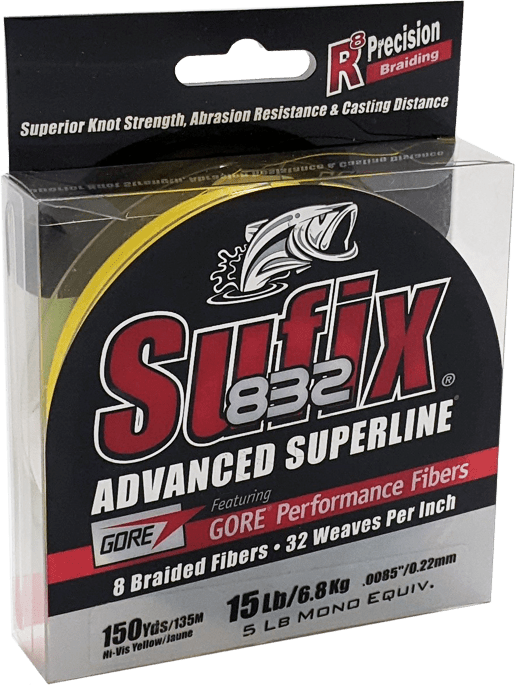 Sufix 832 15lb Braid Line Laboratory