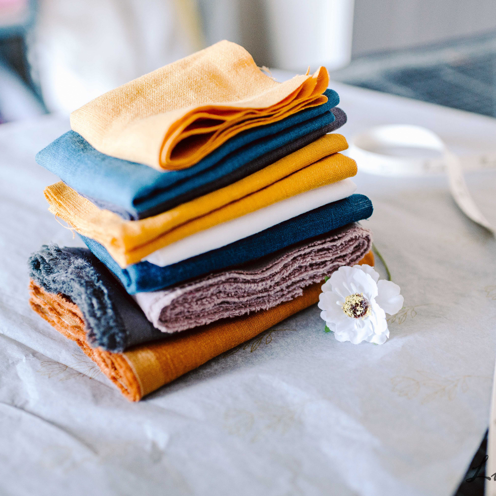 Linen Fabric Remnants for Your Projects