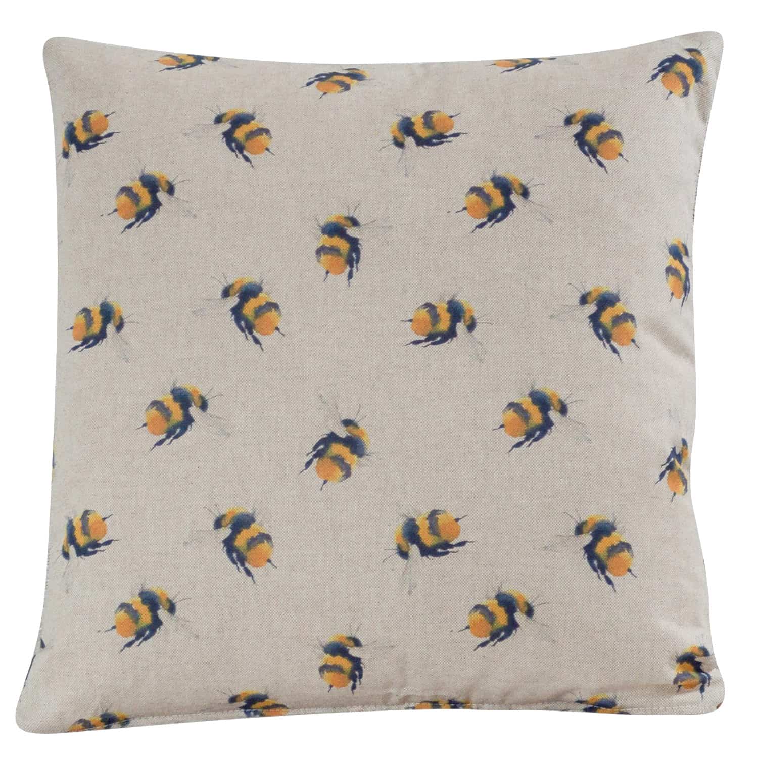Linen Bumblebee Cushion Linen Loft