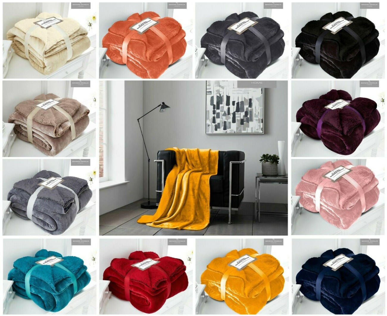 Sherpa Throw Multi LinenStar