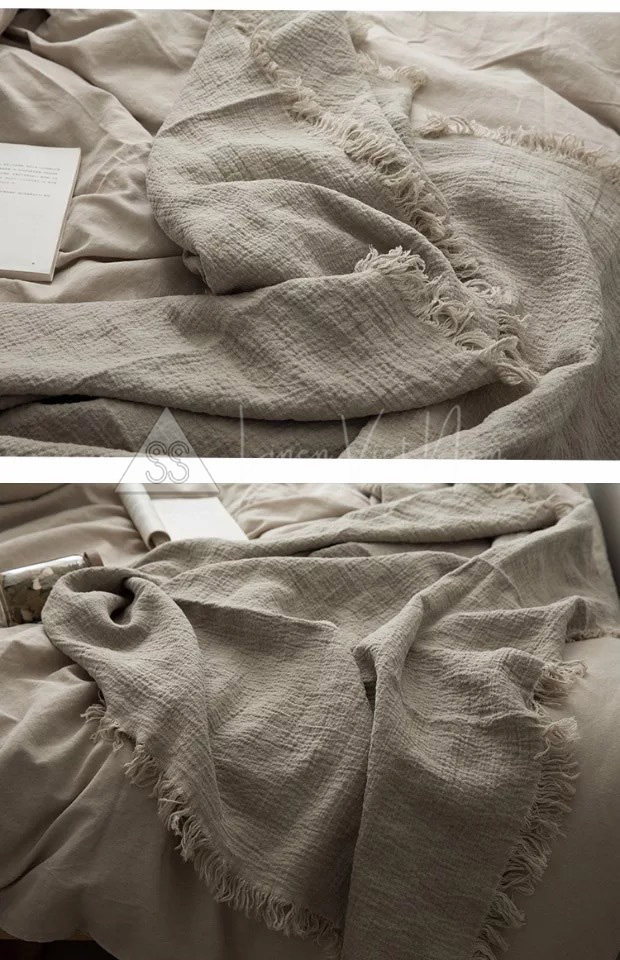 Nature linen blanket ( Big size ) THE BEST LINEN IN VIET NAM