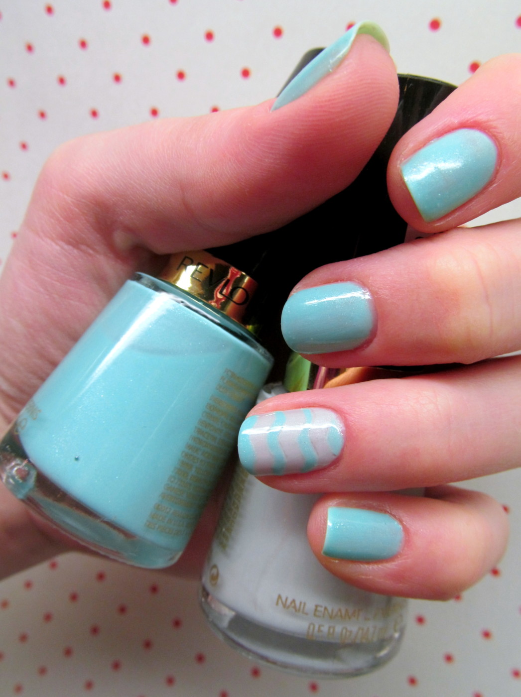 How To Chevron Nails Tutorial