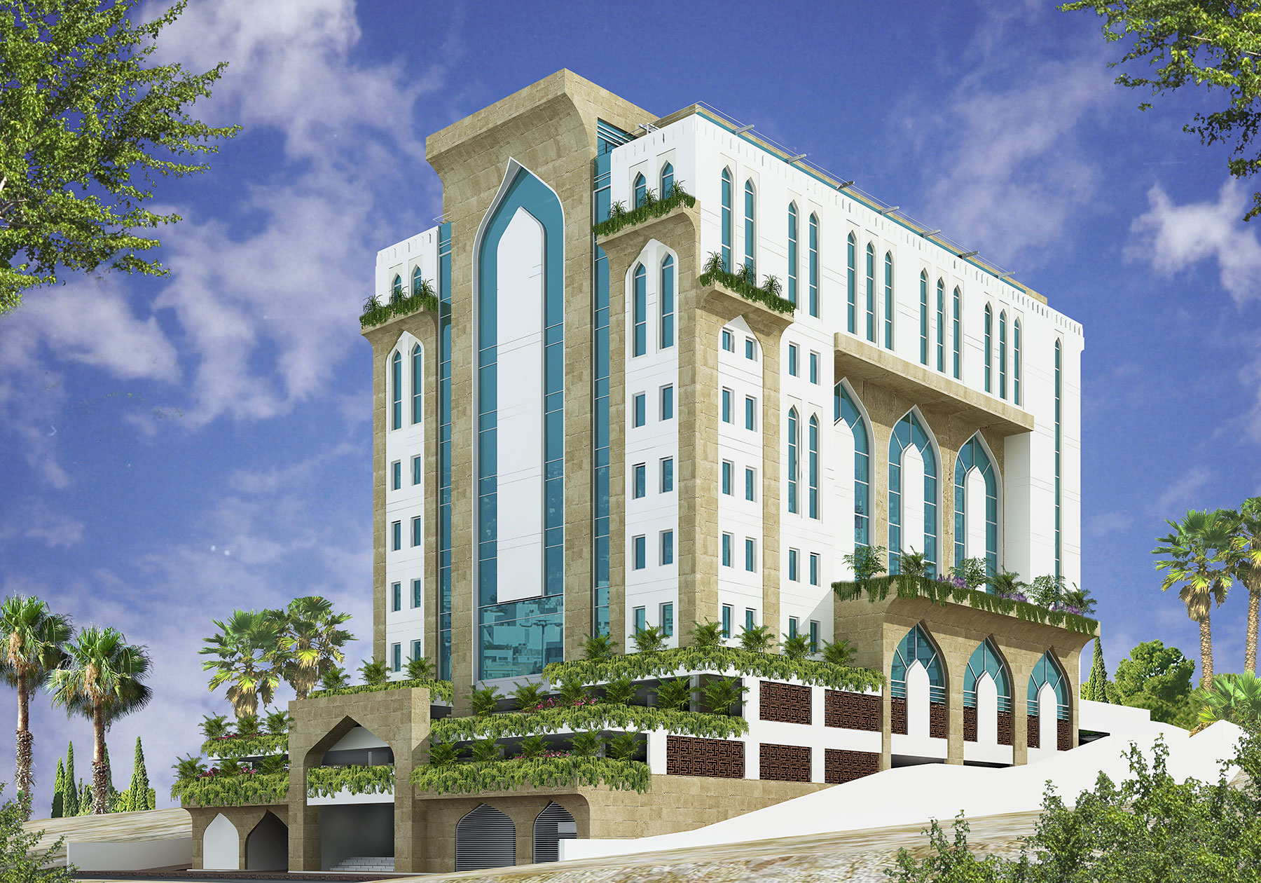 Oman Shipping Company HQ Lines and Visions