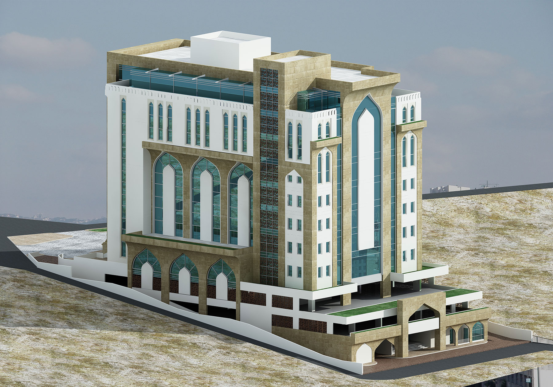 Oman Shipping Company HQ Lines and Visions