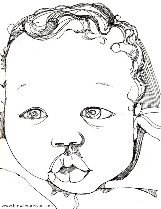 My Favorite Pens Drawing vs. Writing Lines Of Expression