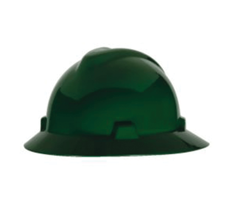 Full Brim Hard Hat Green 475391
