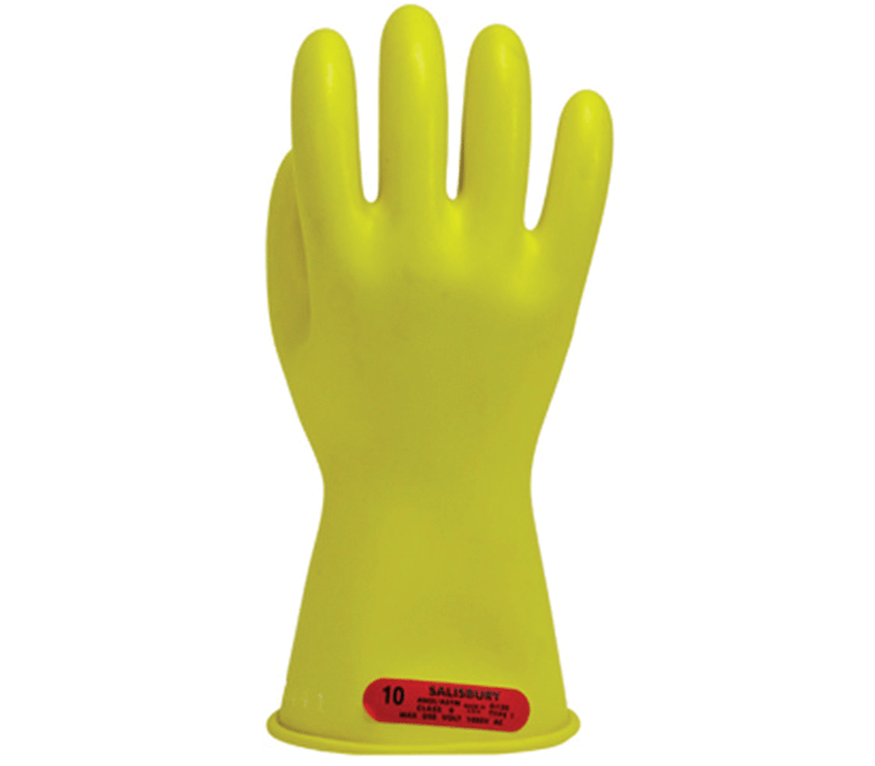 Salisbury Lineman Gloves Class 0 Low Voltage 11″ Yellow