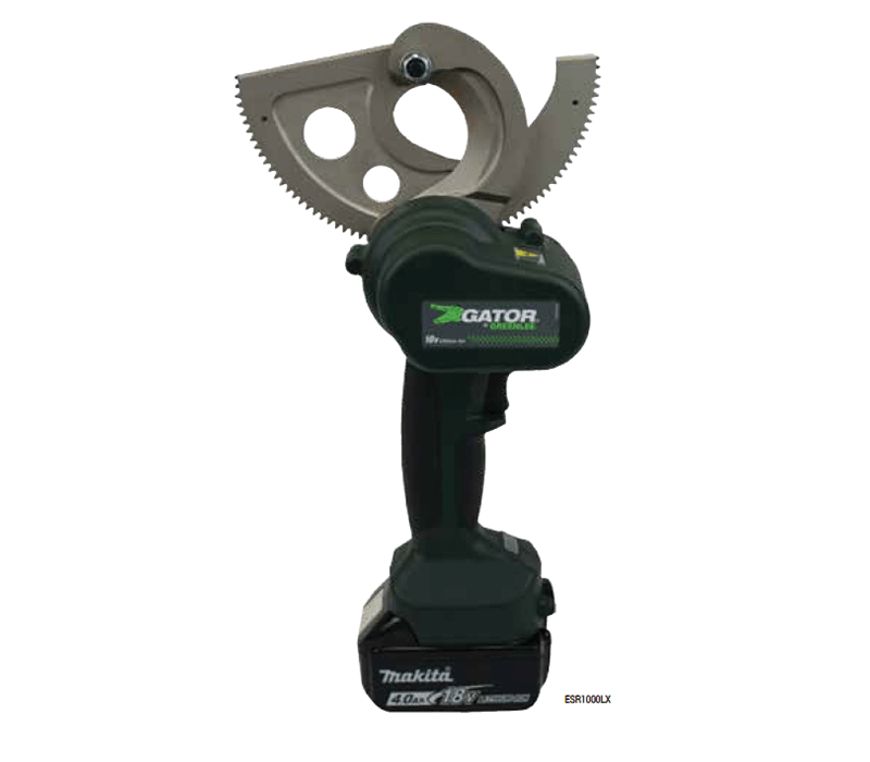 Greenlee Ratchet Style Cable Cutter ESR1000LX